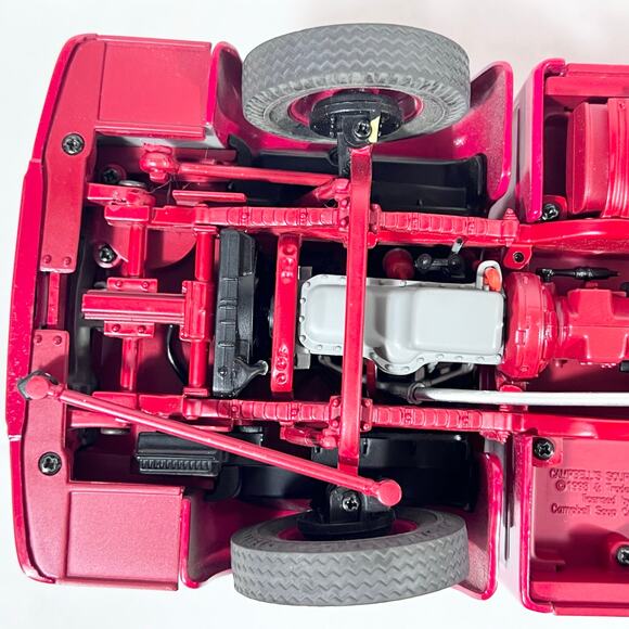 Danbury Mint 1950’s Campbell’s Soup Delivery Truck 1/24 Scale 1998 Red Diecast - Picture 12 of 16